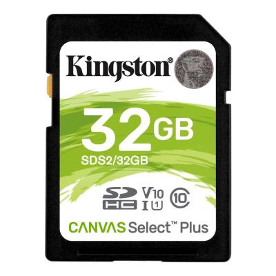 Kingston 32GB SDXC Canvas Select Plus Hafıza Kartı SDS2/32GB